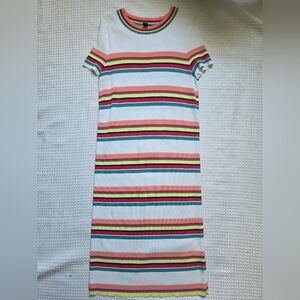 5/25$ - Simons Striped Multicolor Dress